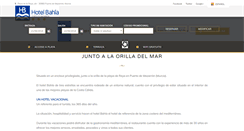 Desktop Screenshot of hotelbahia.net